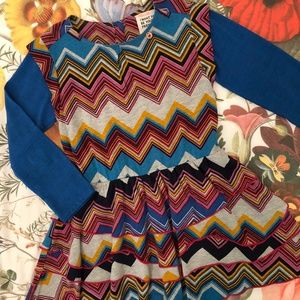 Mim-Pi "Zig Zag Dress"